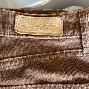 Women’s Size 5 brown corduroy pants.